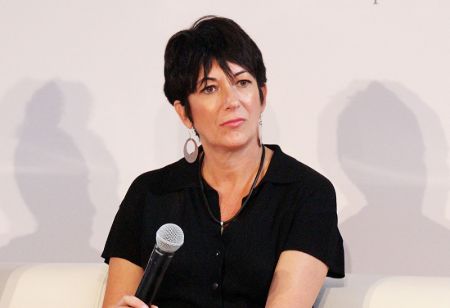Ghislaine Maxwell caught on the camera.